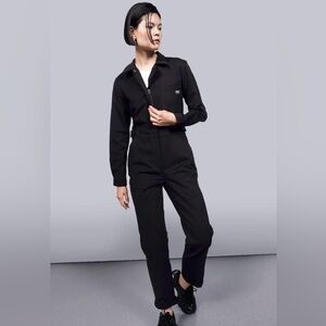 Wildfang Essential Coverall High-Waisted Black